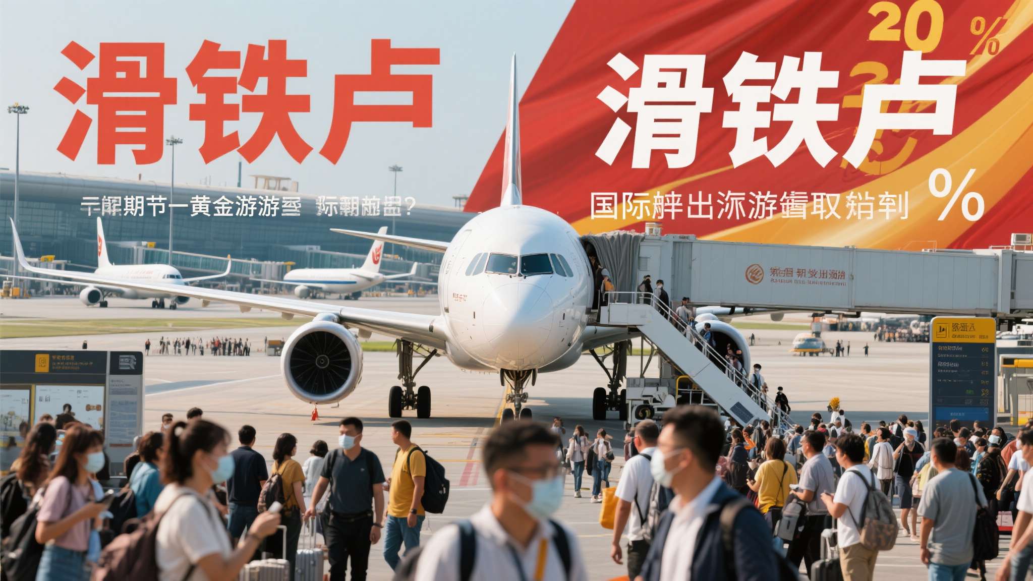 今年五一黄金周，原本计划出境旅游的旅客纷纷遭遇"滑铁卢"——大量国际航班悄然取消